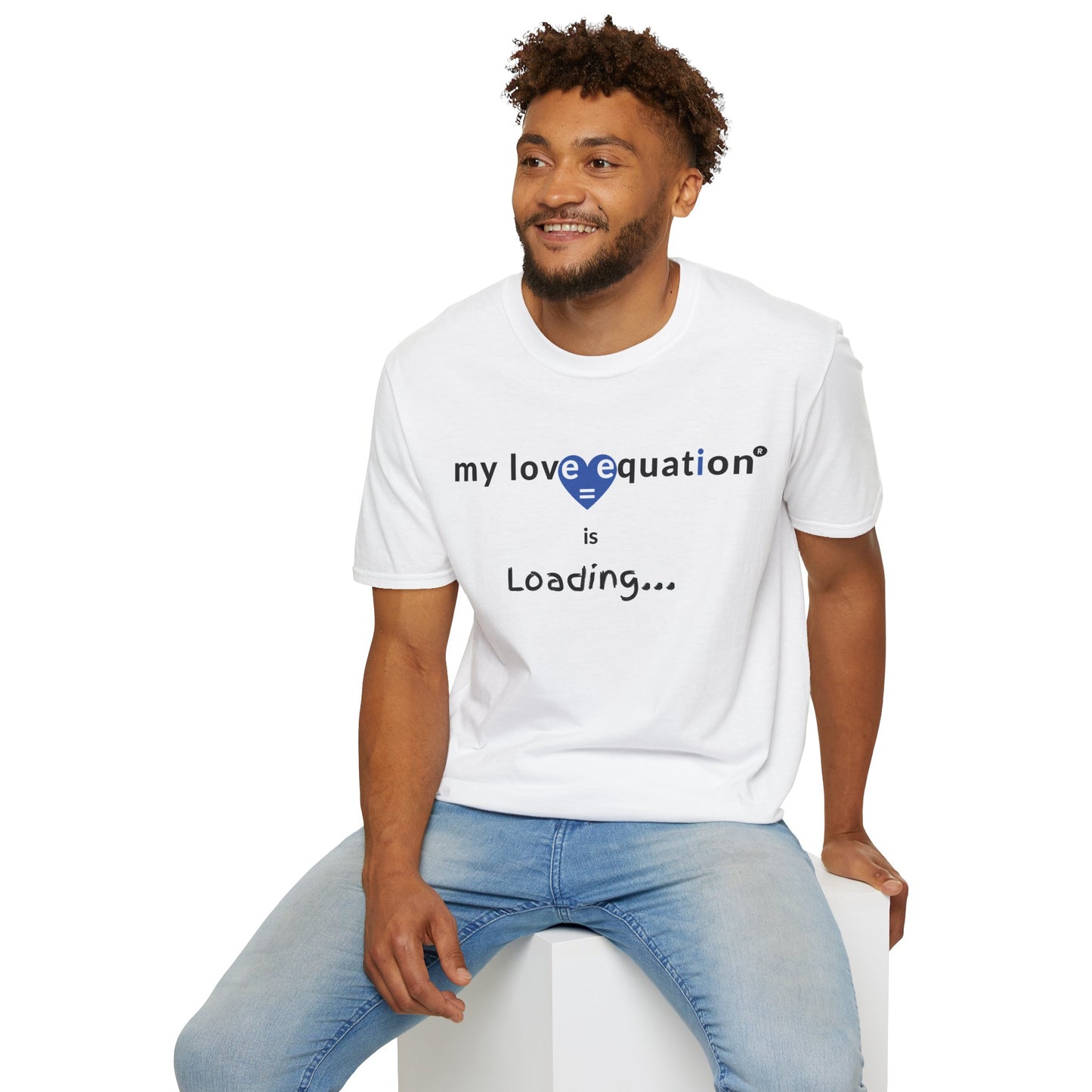 MY LOVE EQUATION Loading Unisex Softstyle T-Shirt