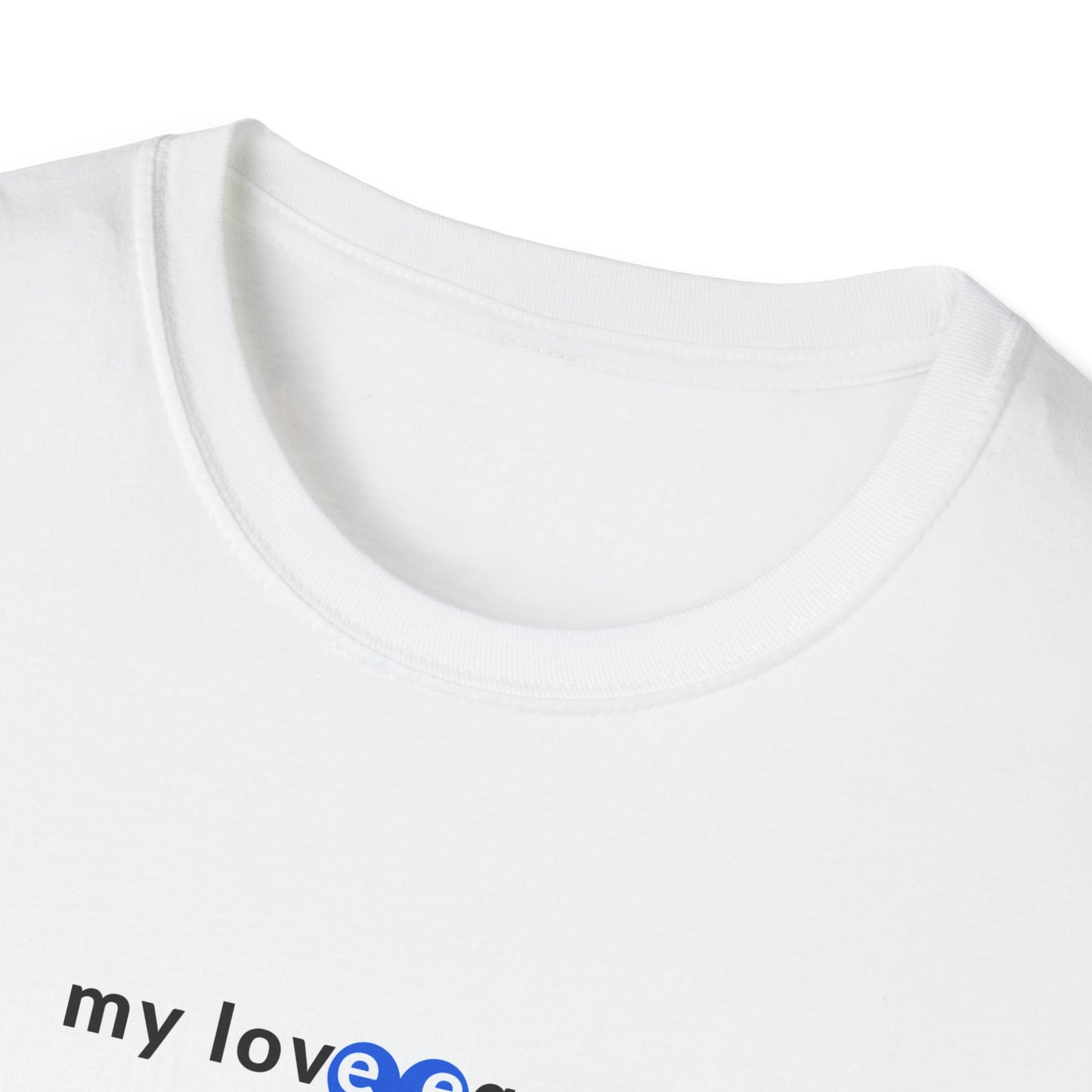 MY LOVE EQUATION Peace Unisex Softstyle T-Shirt