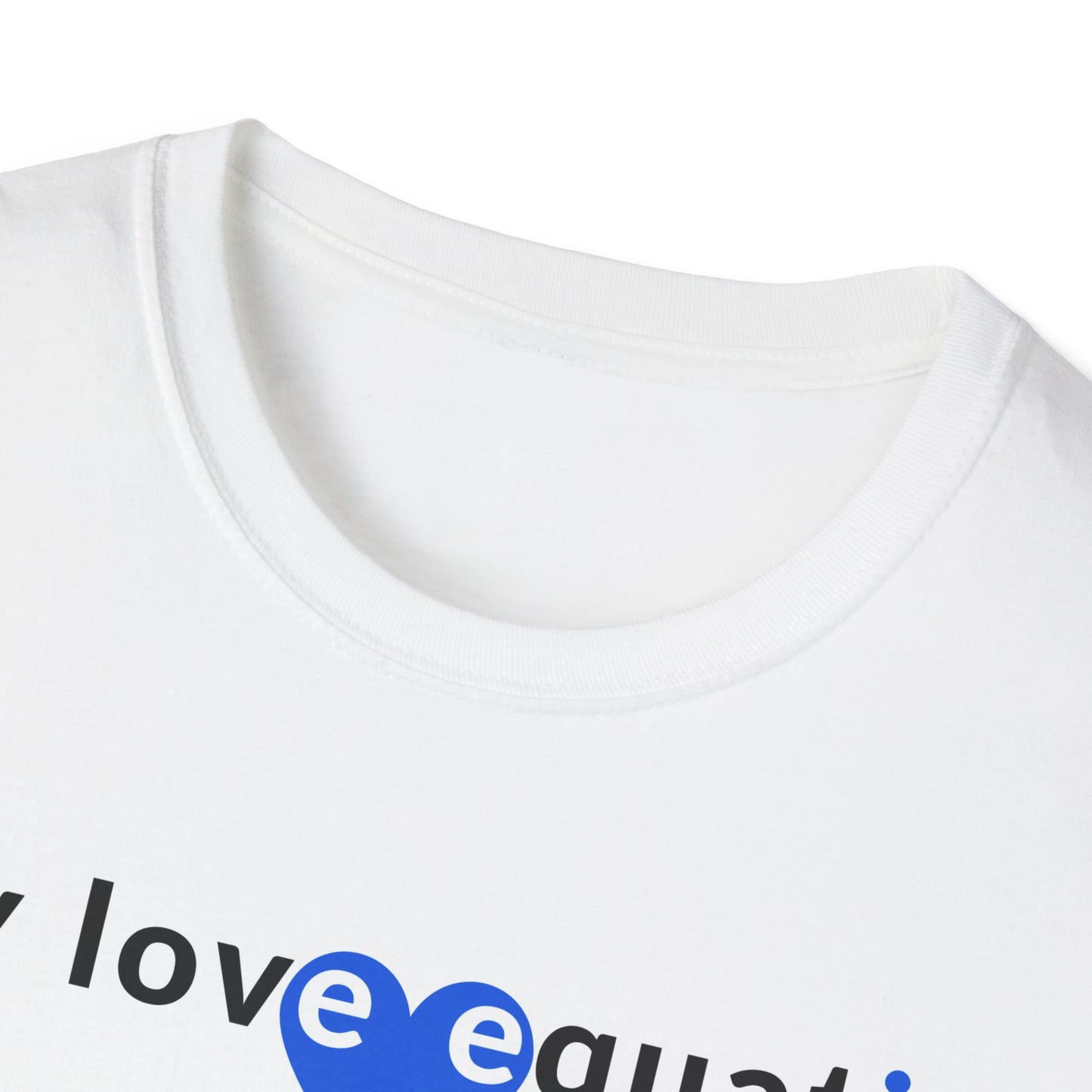 MY LOVE EQUATION Peace Unisex Softstyle T-Shirt
