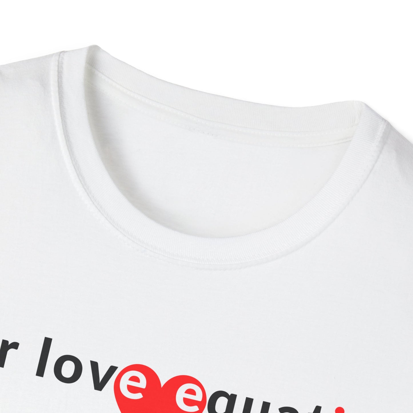 OUR LOVE EQUATION U+ME Unisex Softstyle T-Shirt
