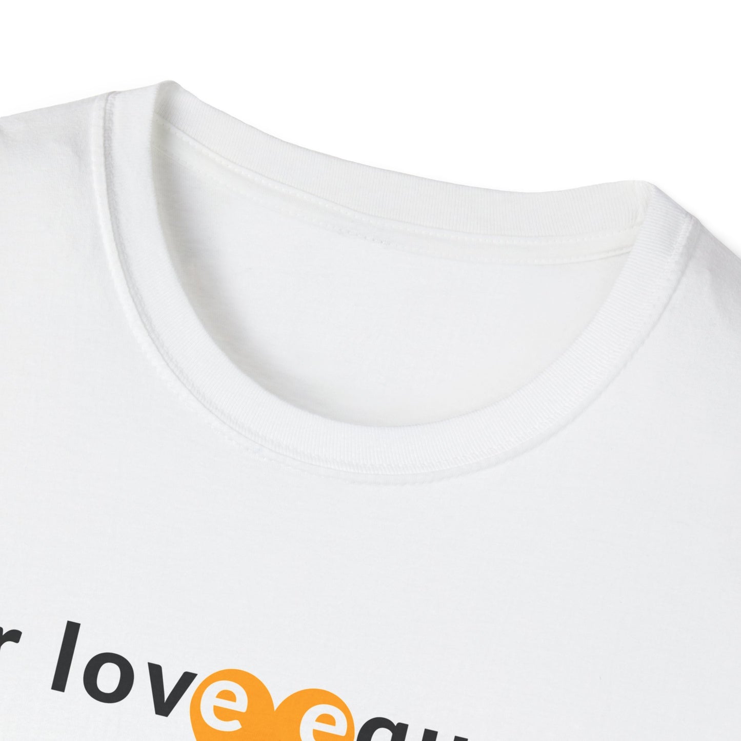 OUR LOVE EQUATION family Unisex Softstyle T-Shirt