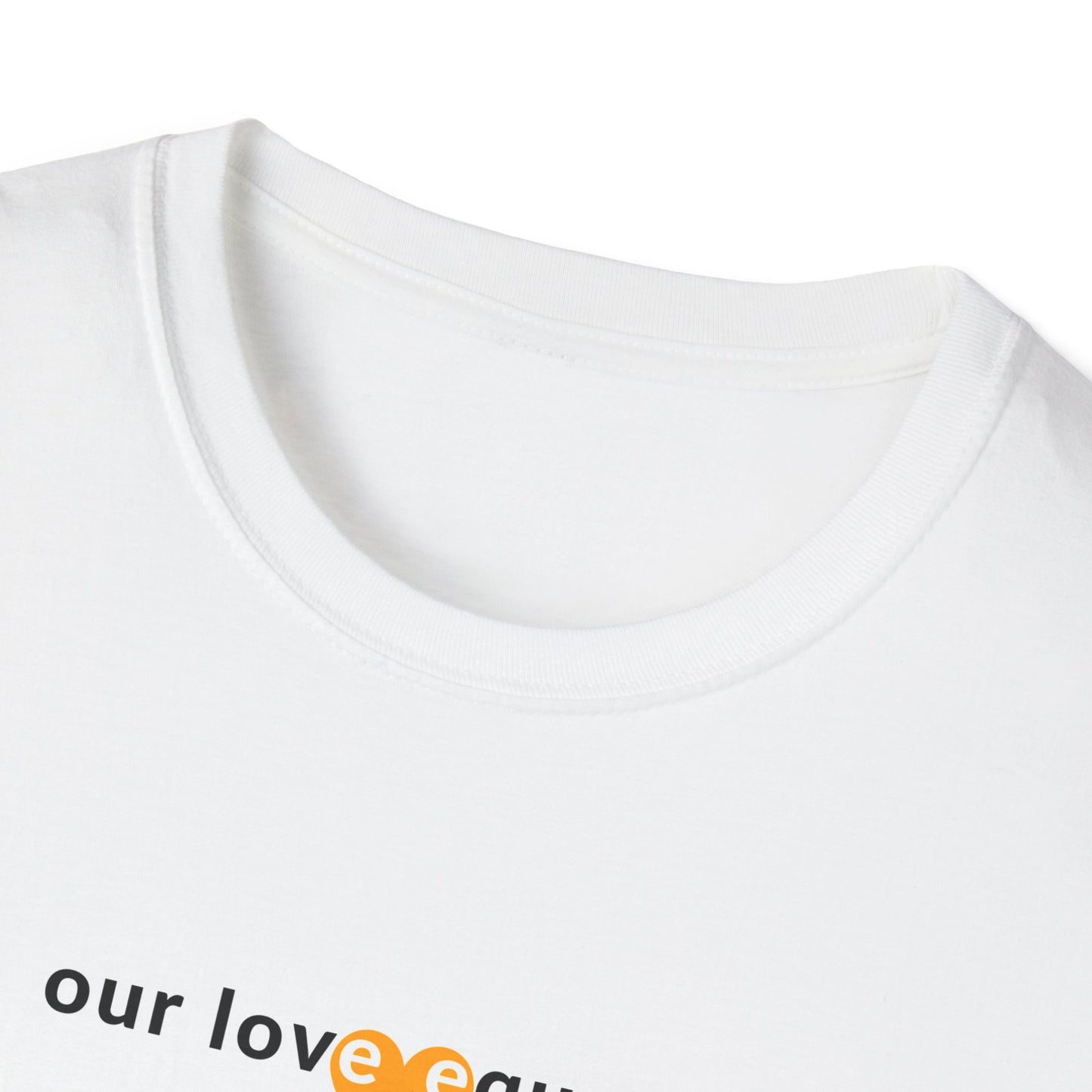 OUR LOVE EQUATION Me + U Unisex Softstyle T-Shirt